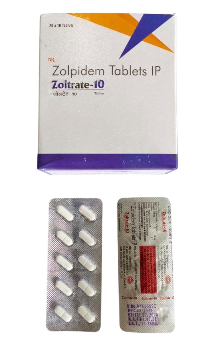 Zolpidem Zoltrate 10mg